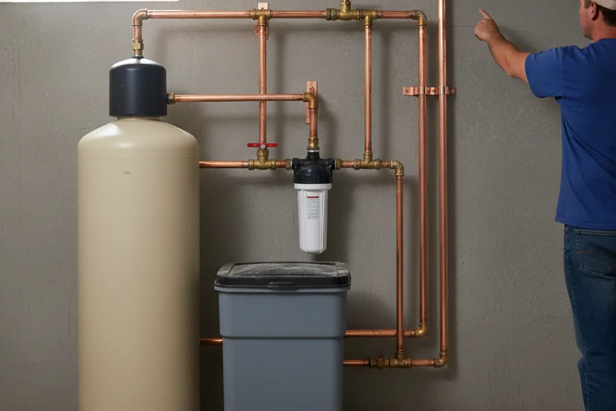 Whole-house water treatment system installed in Dixie